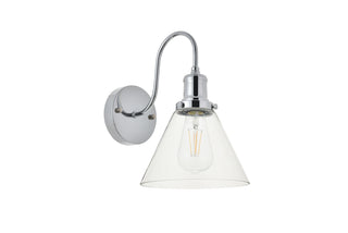 Histoire 1 light chrome Wall Sconce