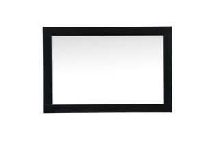 Aqua vanity mirror 24x36 inch in black