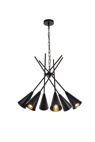 Casen 32 inch pendant in black