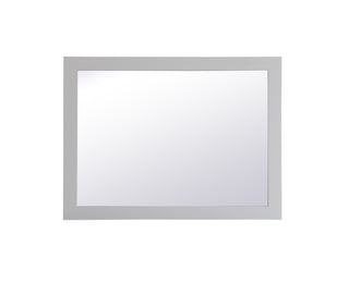 Aqua rectangle vanity mirror 24 inch in Grey