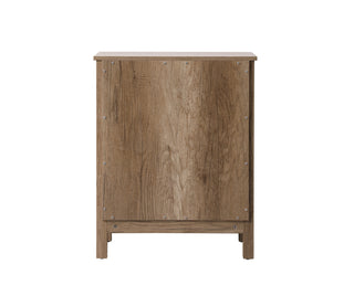24 Inch Wide Bathroom Storage Freestanding Cabinet In Natural Oak