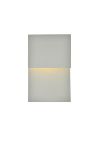 Raine Integrated LED wall sconce  in silver