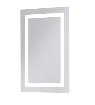 LED Hardwired Mirror Rectangle W20H30 Dimmable 5000K