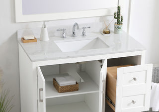 42 inch Backsplash in calacatta white