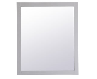 Aqua rectangle vanity mirror 42 inch in Grey