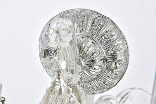 Maria Theresa 2 light Chrome Wall Sconce Clear Royal Cut Crystal