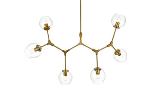 Cavoli 49 inch Chandelier in Brass