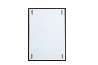 Metal mirror medicine cabinet 20 inch x 28 inch in Black