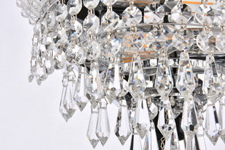 Primo 2 light Chrome Wall Sconce Clear Royal Cut Crystal