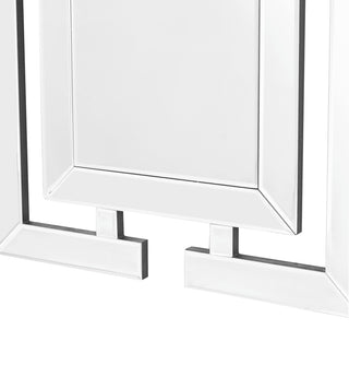 Sparkle 21 in. Contemporary Rectangle Mirror in Clear