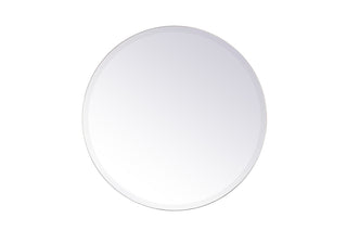 Gracin Round Mirror 24 inch in Clear