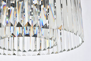 Sydney 8 light Matte Black Chandelier Clear Royal Cut Crystal