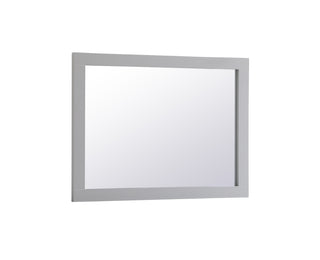 Aqua rectangle vanity mirror 24 inch in Grey