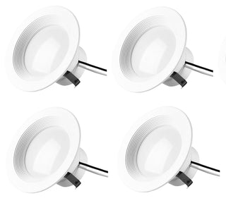 4 INCH  RETROFIT, 5000K, 100 degree, CRI90, ES, UL, 12W, 65W EQUIVALENT, 50000HRS, LM750, DIMMABLE, 5 YEARS WARRANTY, INPUT VOLTAGE 120V 4 PACK