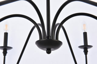 Rohan 42 inch chandelier in matte black