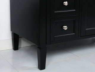 40 inch Single bathroom vanity in Black