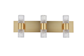 Vega 6 light Gold LED Wall Sconce