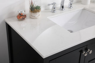 42 inch Single Bathroom Vanity in Black