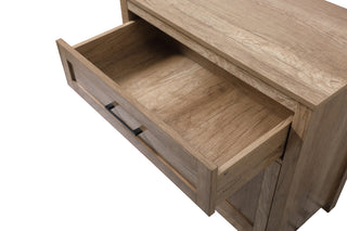 30 Inch Wide Bathroom Storage Freestanding Cabinet In Natural Oak
