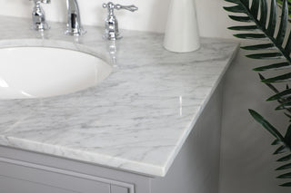 32 inch Single bathroom vanity in grey