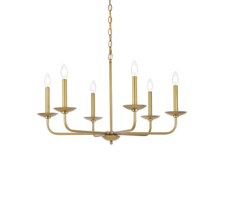 Cohen 30 inch pendant in brass