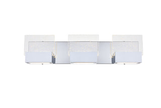 Pollux 3 light Chrome LED Wall Sconce