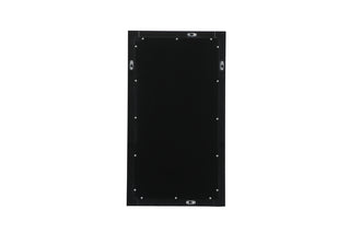 Aqua vanity mirror 18x32 inch in black