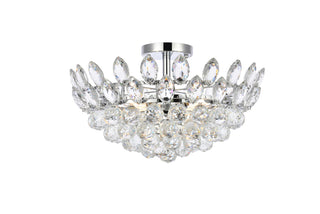 Emilia 18 inch flush mount in chrome