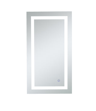 Helios 20in x 36in Hardwired LED mirror with touch sensor and color changing temperature 3000K/4200K/6400K