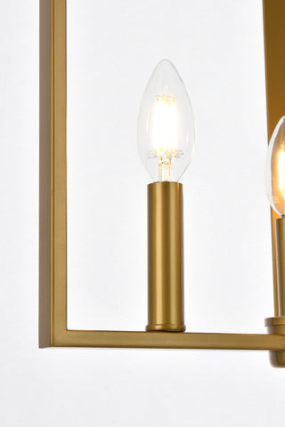 Vino 3 lights pendant in brass