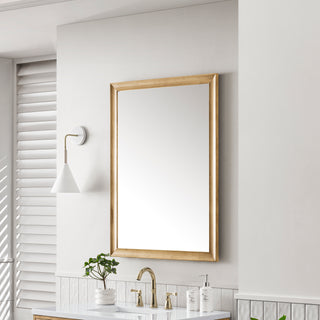Glenbrooke 30" Mirror, Light Natural Oak