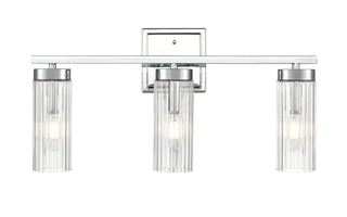 Iversen 21" Wide 3-Light Vanity - Polished Chrome