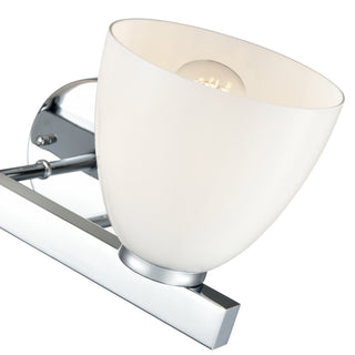 Apria 15.75" Wide 2-Light Vanity - Polished Chrome