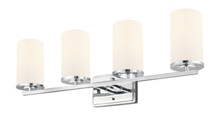 Verlana 27.75" 4-Light Vanity - Chrome