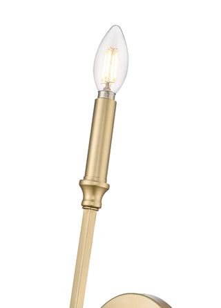 Azara 12" High 1-Light Wall Sconce - Vintage Brass