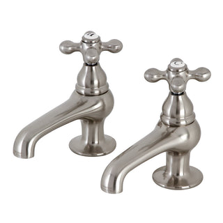 Vintage Basin Tap Faucet in Brushed Nickel