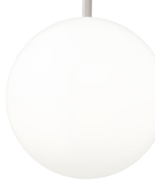 Kairo 12" Wide 1-Light Pendant - Brushed Nickel