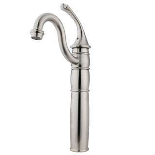 Georgian Vessel Faucet in Brushed Nickel