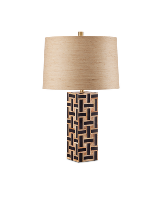 Aarna Black Table Lamp