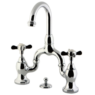 Essex Bridge Bathroom Faucet in Polished Chrome