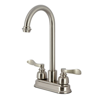 NuWave French Bar Prep Faucet in Brushed Nickel