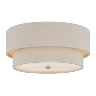 Helbert 18" Wide 4-Light Flush Mount
