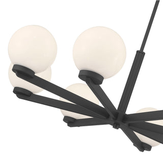 Ardeva 34" Wide 8-Light Chandelier