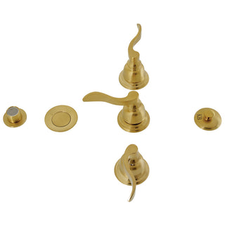 NuWave French Bidet Faucet in Brushed Brass