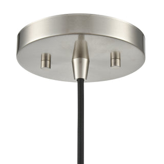 Khrisa 12.75" Wide 1-Light Pendant - Brushed Nickel