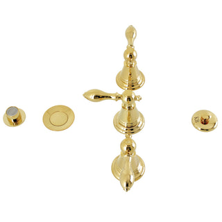 Victorian Bidet Faucet in Polished Brass