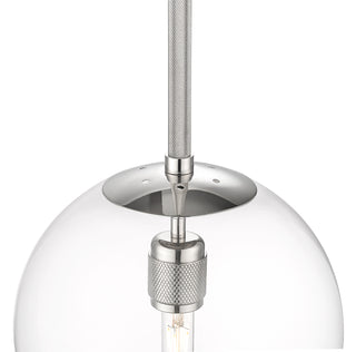Kairo 12" Wide 1-Light Pendant - Polished Nickel
