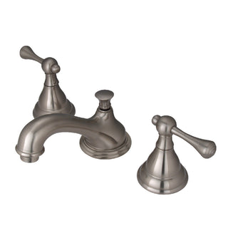 Widespread Bathroom Faucet in Brushed Nickel
