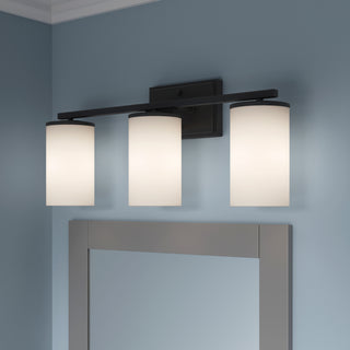 Verlana 22" 3-Light Vanity - Matte Black