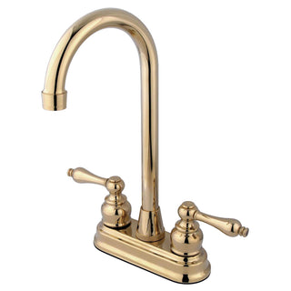 Victorian Bar Prep Faucet in Polished Brass